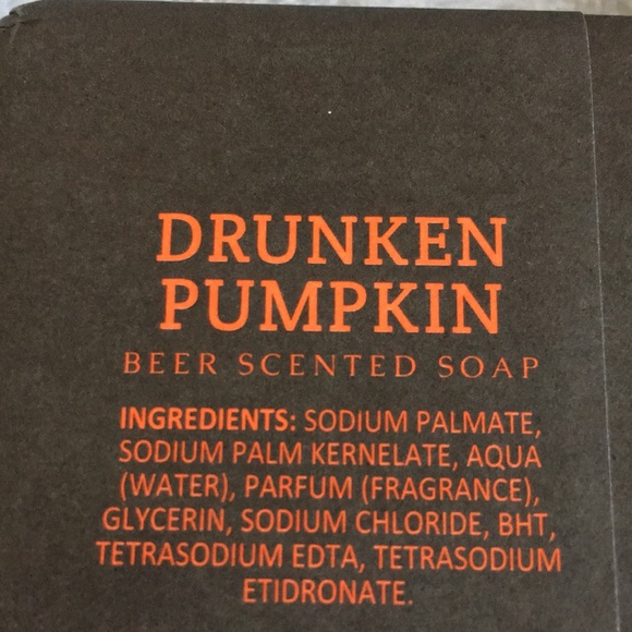 Drunken Pumpkin Beer Scented Soap Casa Dos Aromas 10.50oz Large Bar NWT Portugal - Picture 7 of 11
